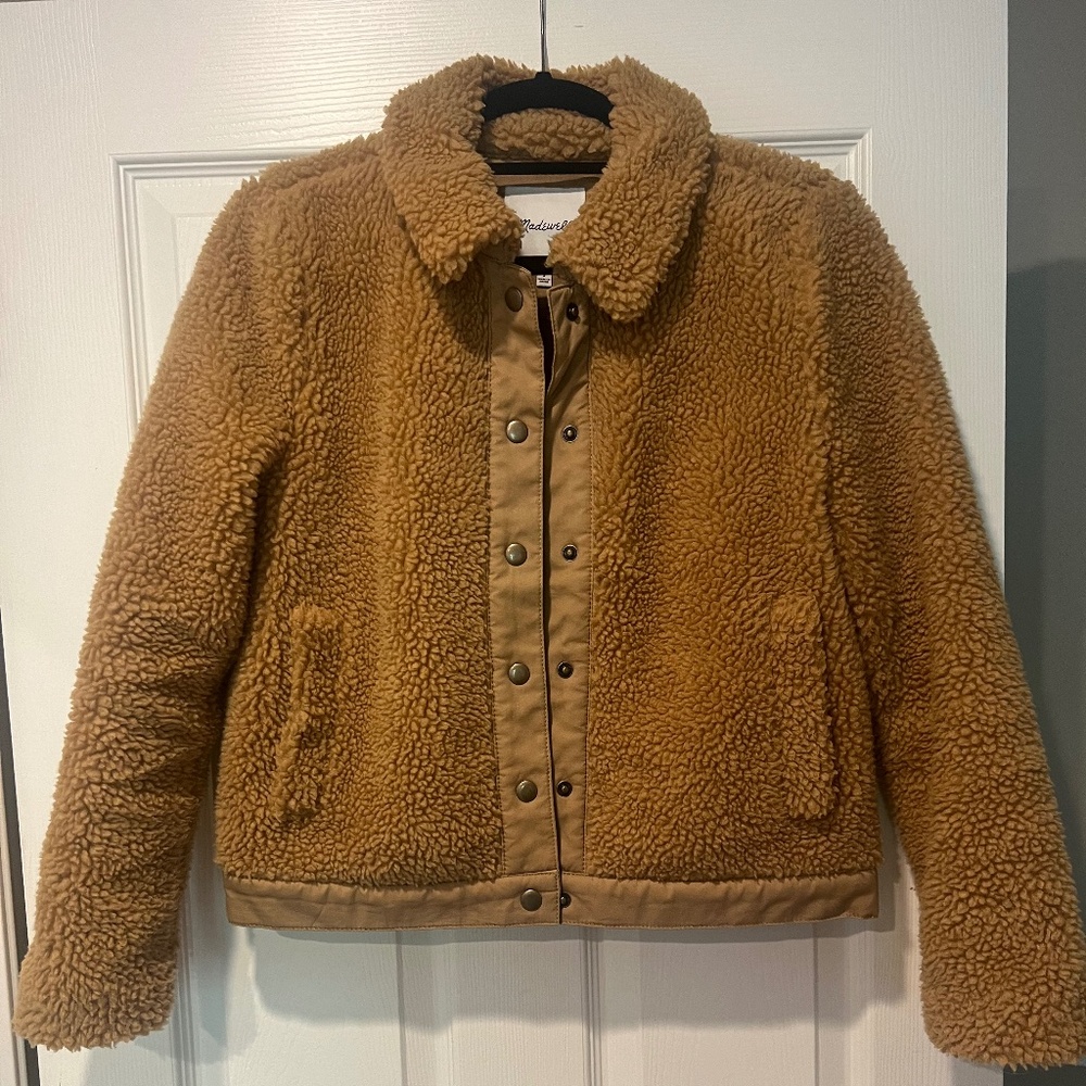 Madewell teddy coat